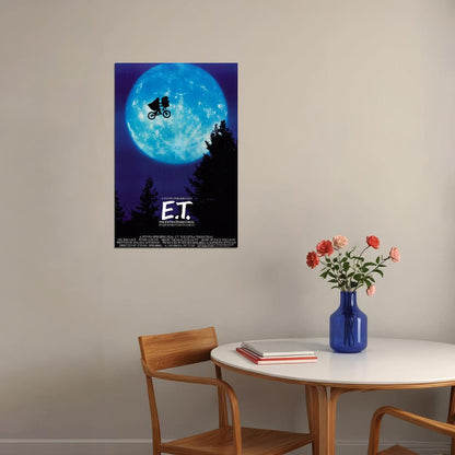 Et The Extra Terrestrial Movie Steven Spielberg Adventure Poster Wall Art Print Home Wall Decor - xonomax