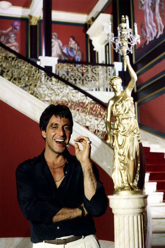 Scarface Movie Crime Drama Al Pacino Poster Wall Art Print Home Wall Decor