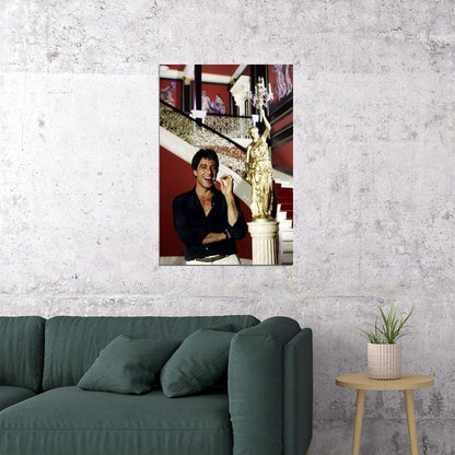 Scarface Movie Crime Drama Al Pacino Poster Wall Art Print Home Wall Decor