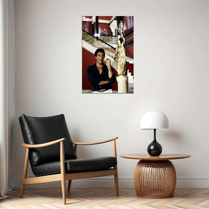 Scarface Movie Crime Drama Al Pacino Poster Wall Art Print Home Wall Decor