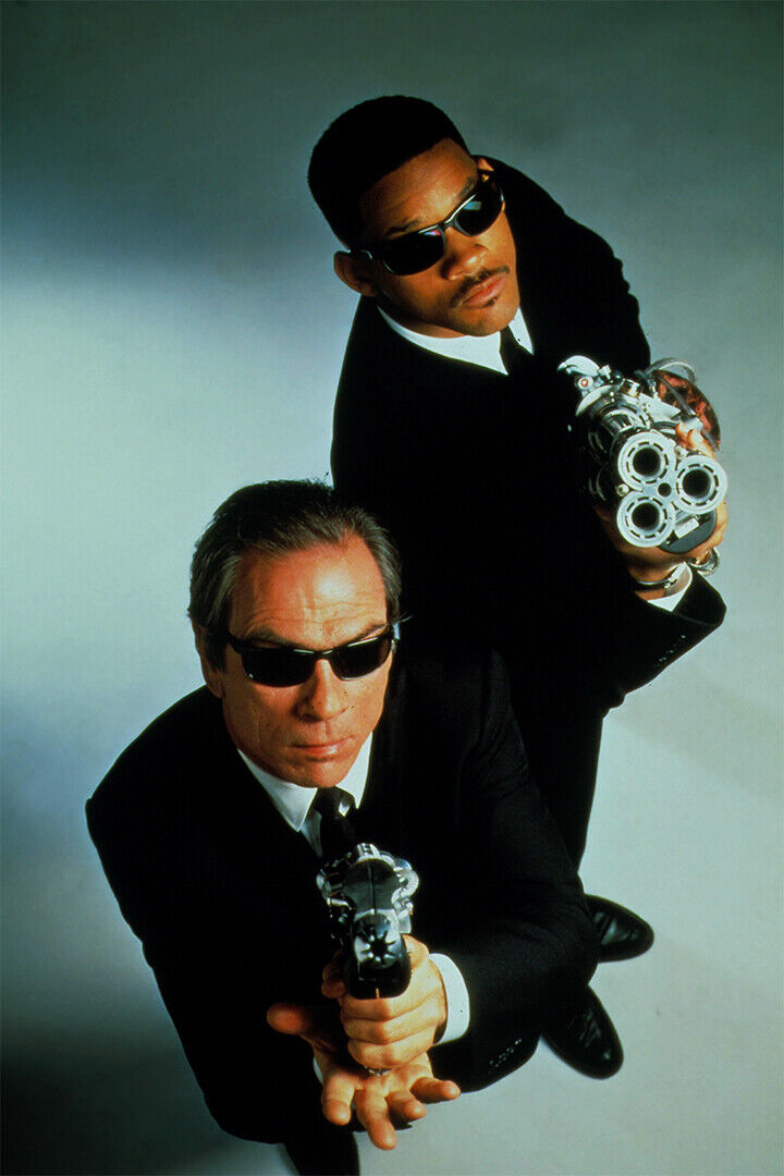 Neon Mib Men In Black Movie Poster Wall Art Print Home Wall Decor - xonomax