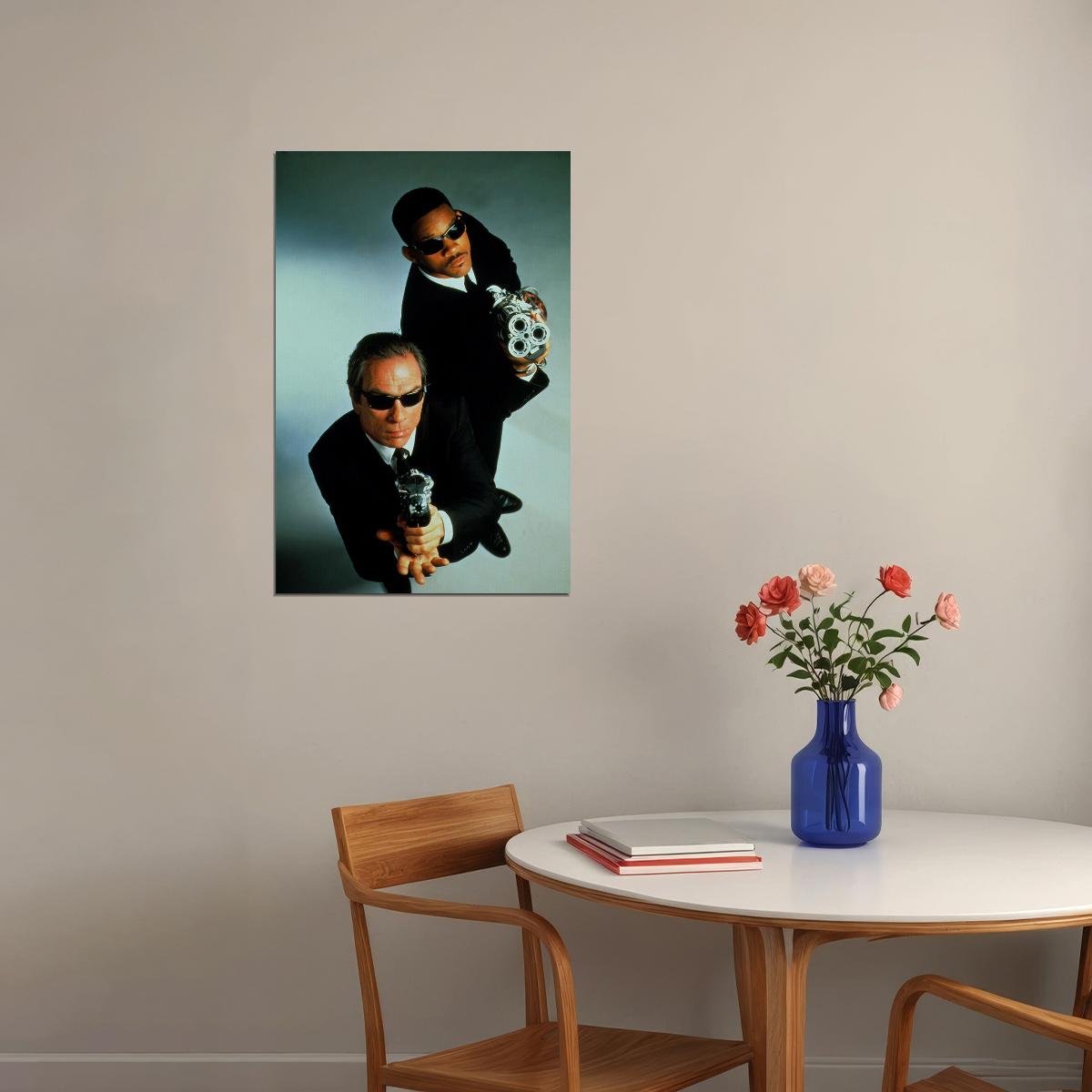 Neon Mib Men In Black Movie Poster Wall Art Print Home Wall Decor - xonomax