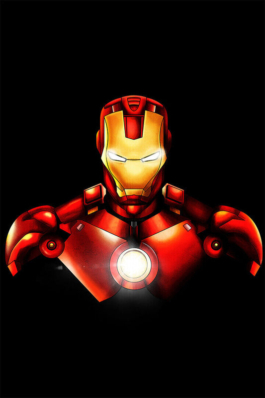 Iron Man Studios Avengers Movie Poster Wall Art Print Home Wall Decor - xonomax