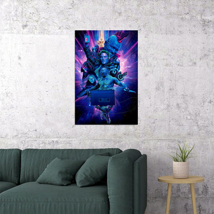 Guardians Of The Galaxy Vol 2 Avengers Movie Action Poster Wall Art Print Home Wall Decor - xonomax