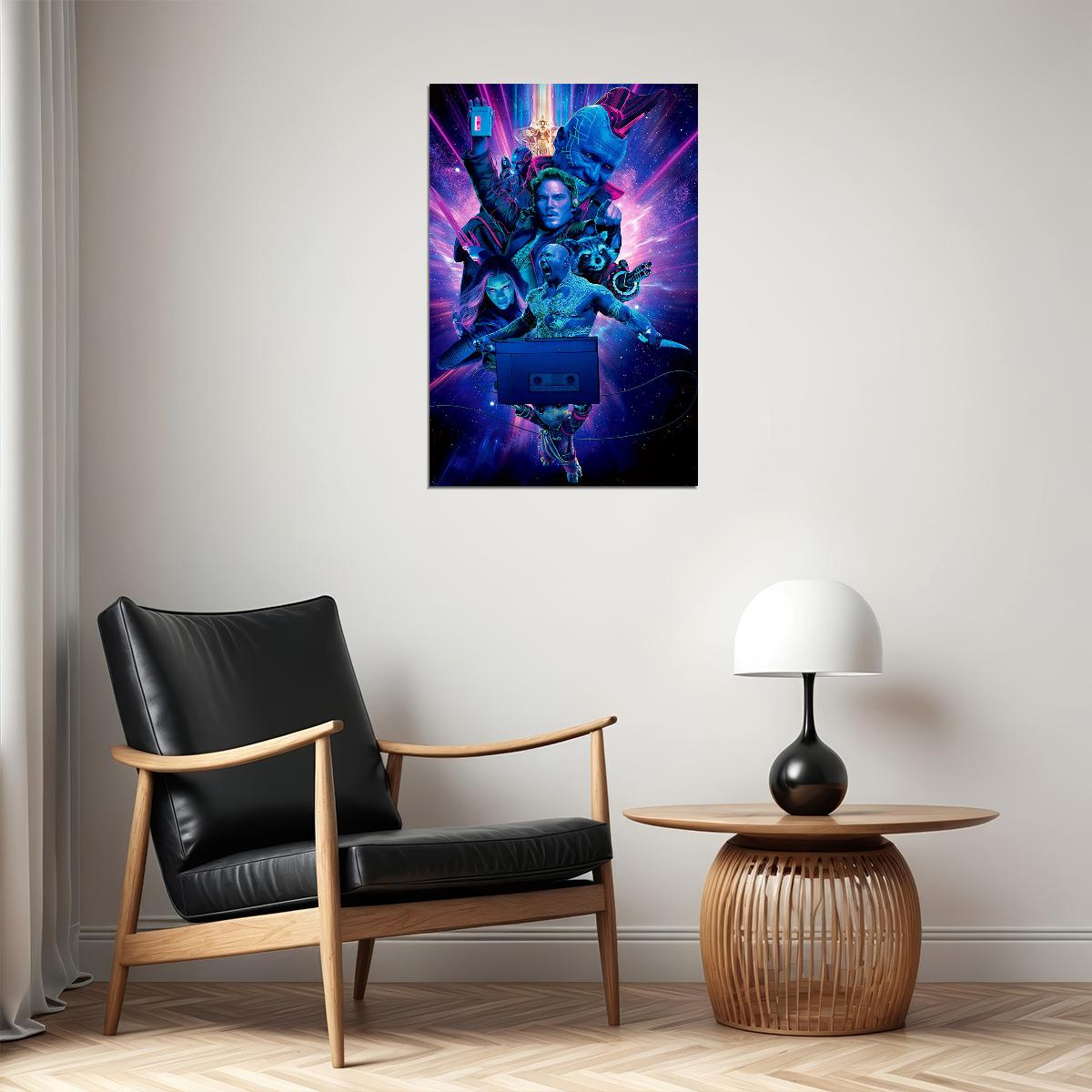 Guardians Of The Galaxy Vol 2 Avengers Movie Action Poster Wall Art Print Home Wall Decor - xonomax