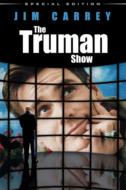 The Truman Show Movie Classic Comedy Movie Vintage Poster Wall Art Print Home Wall Decor - xonomax