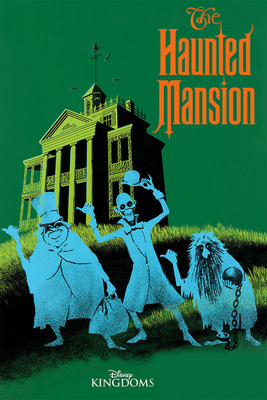 Haunted Mansion 1969 Travel Poster Wall Art Print Home Wall Decor - xonomax