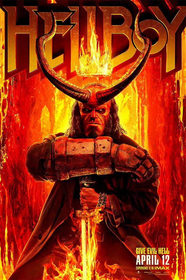 Hellboy Action Movie Poster Wall Art Print Home Wall Decor - xonomax