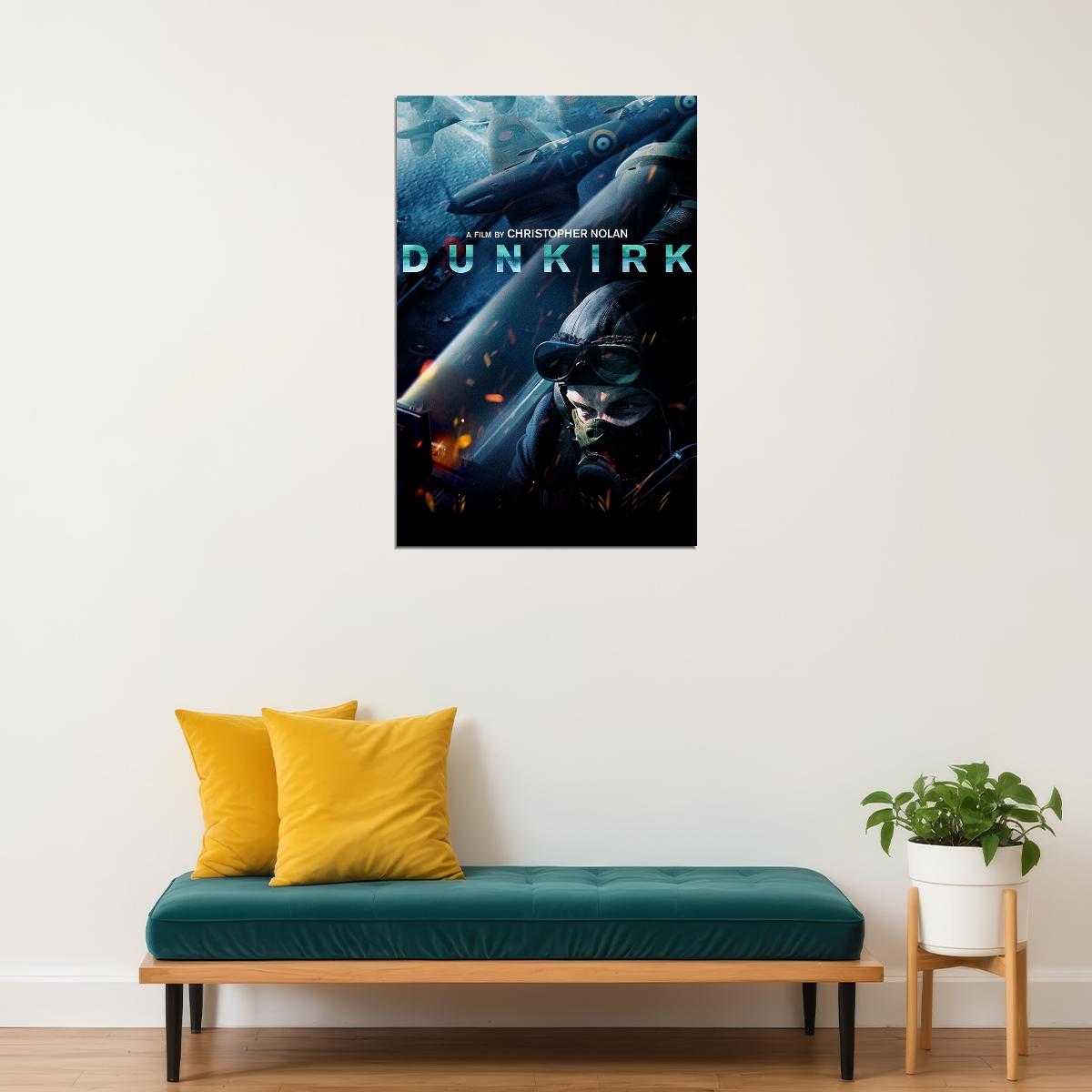 Dunkirk Drama Adventure Poster Wall Art Print Home Wall Decor - xonomax