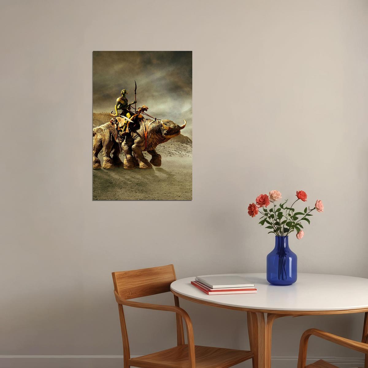 John Carter Of Mars Action Movie Poster Wall Art Print Home Wall Decor
