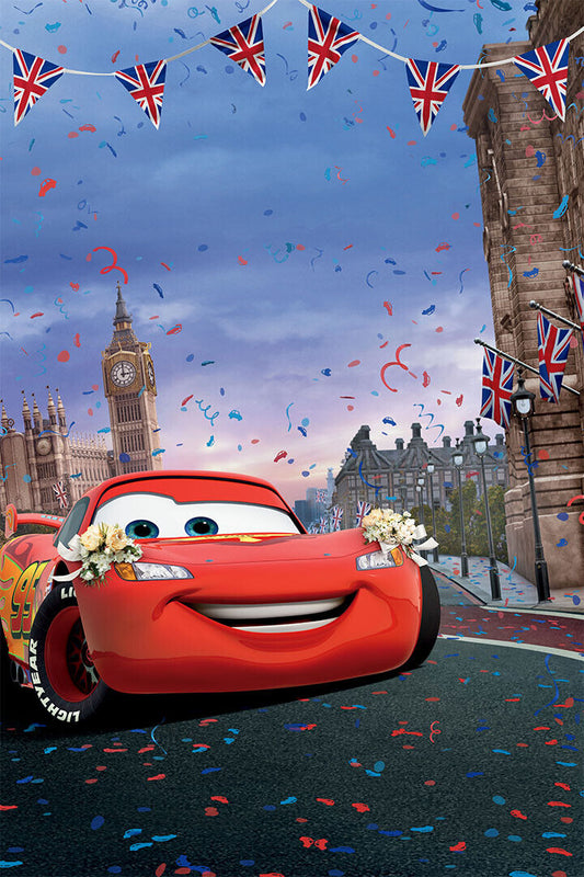 Cars 2 Car Action Fantasy Movie Poster Wall Art Print Home Wall Decor - xonomax
