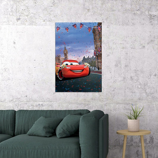 Cars 2 Car Action Fantasy Movie Poster Wall Art Print Home Wall Decor - xonomax