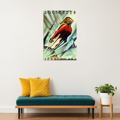 The Rocketeer Action Movie Poster Wall Art Print Home Wall Decor - xonomax