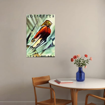 The Rocketeer Action Movie Poster Wall Art Print Home Wall Decor - xonomax