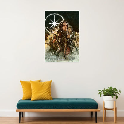 Star Wars Rogue One Action Movie Poster Wall Art Print Home Wall Decor - xonomax