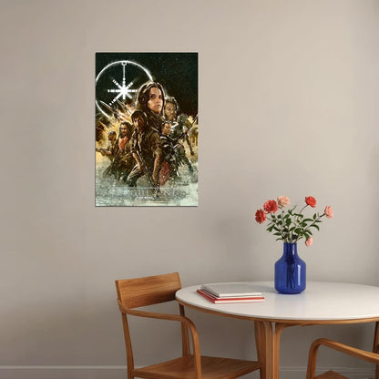 Star Wars Rogue One Action Movie Poster Wall Art Print Home Wall Decor - xonomax