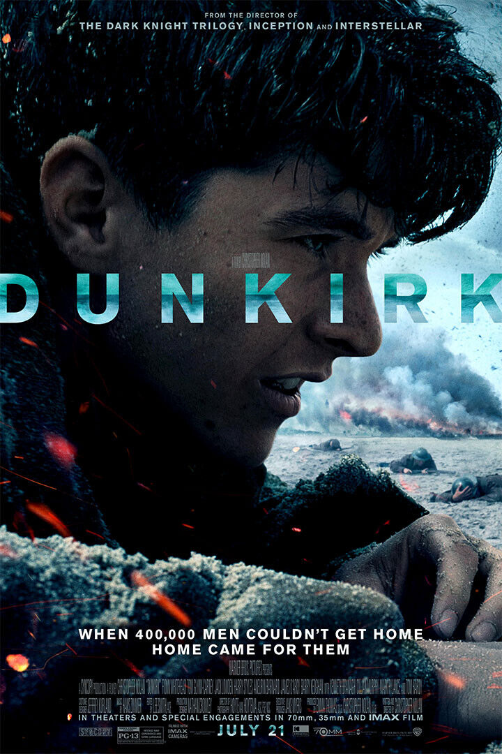 Dunkirk Action Movie Poster Wall Art Print Home Wall Decor - xonomax