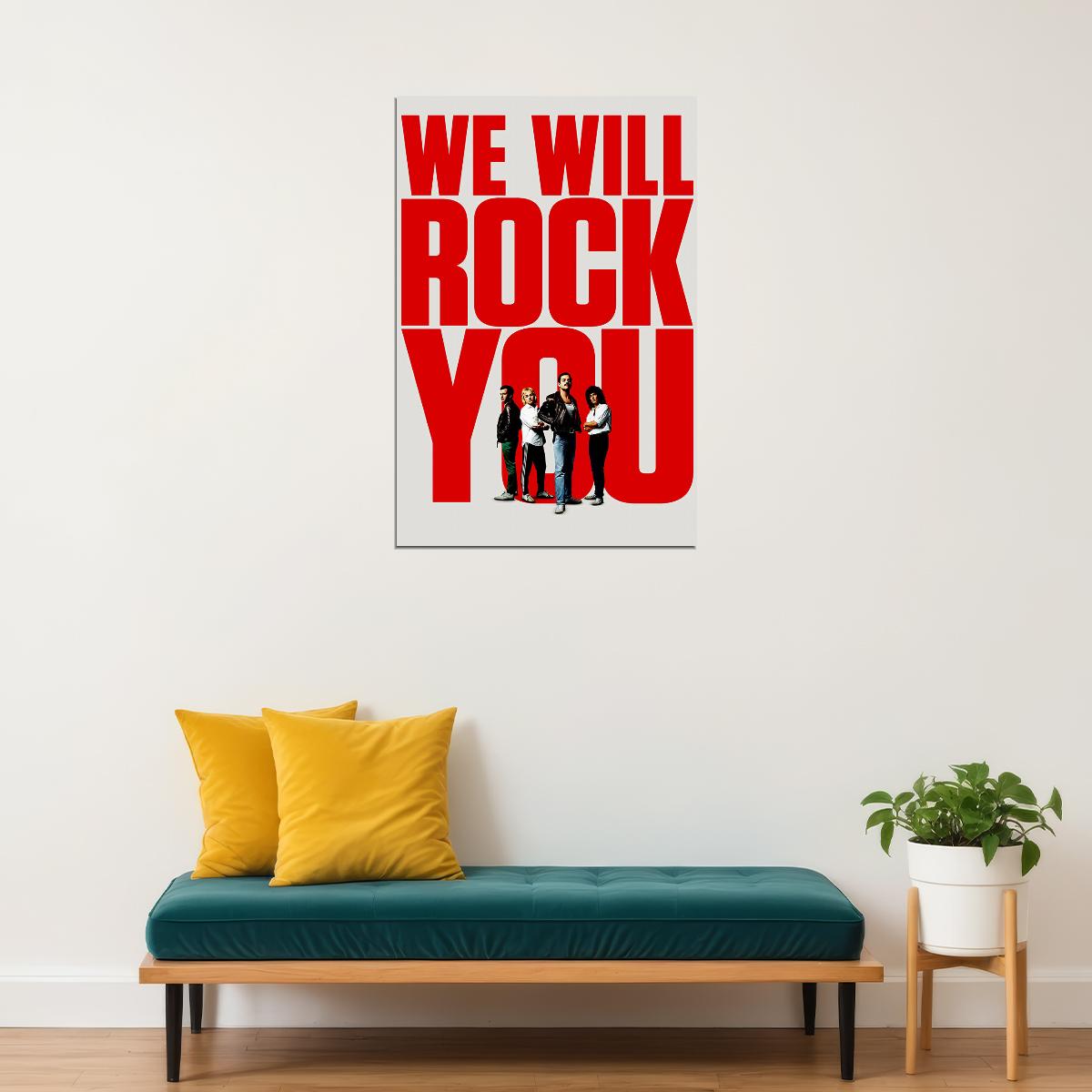 Bohemian Rhapsody Movie Poster Wall Art Print Home Wall Decor - xonomax