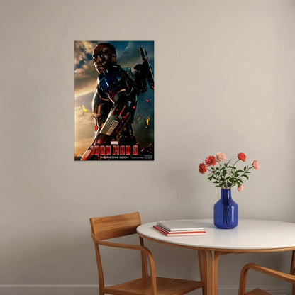 Iron Man 3 Action Fantasy Movie Poster Wall Art Print Home Wall Decor - xonomax