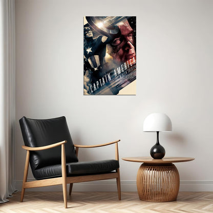 Captain America Winter Soldier Movie Poster Wall Art Print Home Wall Decor - xonomax