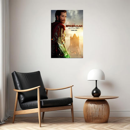 Spider Man Far From Fantasy Movie Poster Wall Art Print Home Wall Decor - xonomax