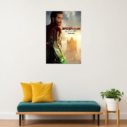 Spider Man Far From Fantasy Movie Poster Wall Art Print Home Wall Decor - xonomax