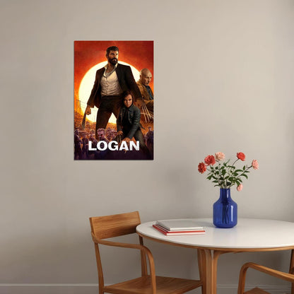 Logan Action Fantasy Movie Poster Wall Art Print Home Wall Decor - xonomax