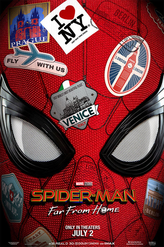 Spider Man Far From Action Movie Poster Wall Art Print Home Wall Decor - xonomax