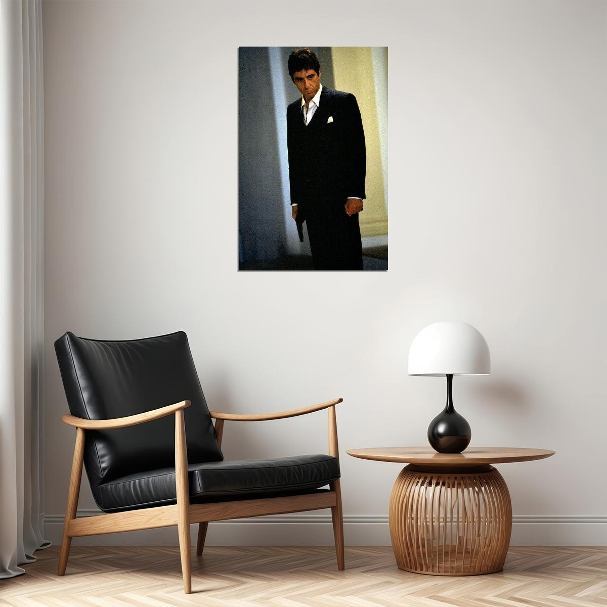 Scarface Mafia Action Fight Movie Poster Wall Art Print Home Wall Decor