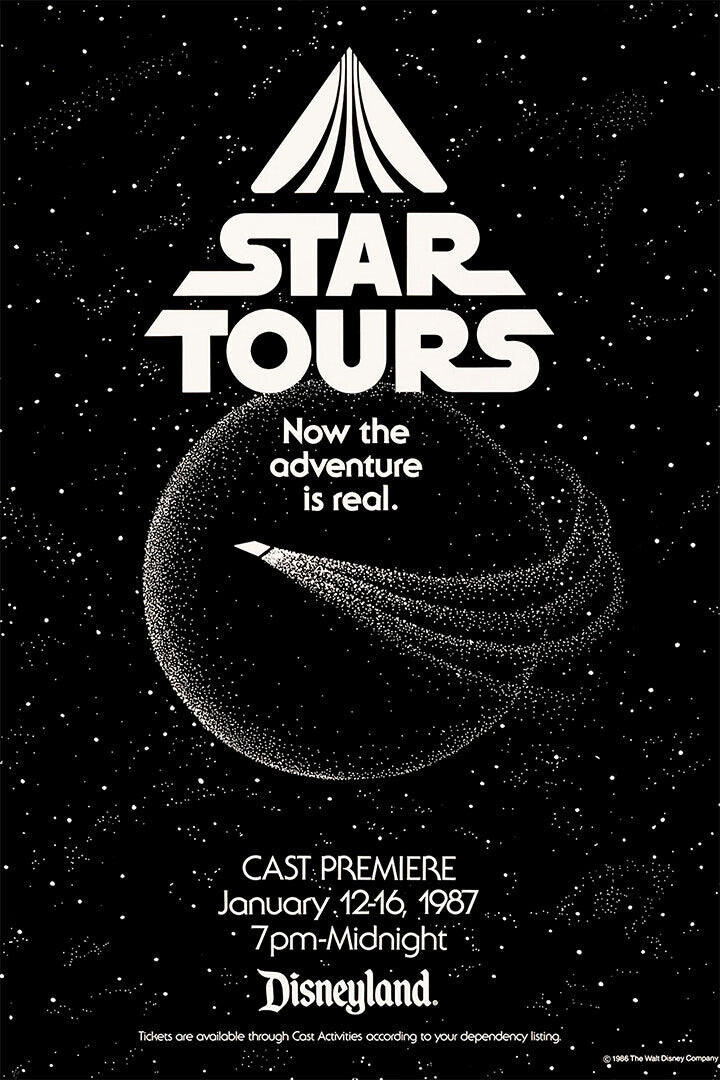 Star Tours Adventure Action Movie Poster Wall Art Print Home Wall Decor - xonomax