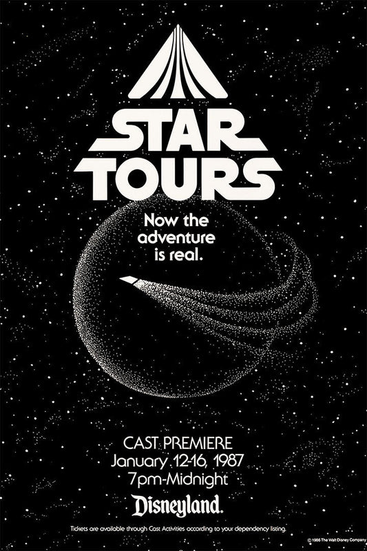 Star Tours Adventure Action Movie Poster Wall Art Print Home Wall Decor - xonomax