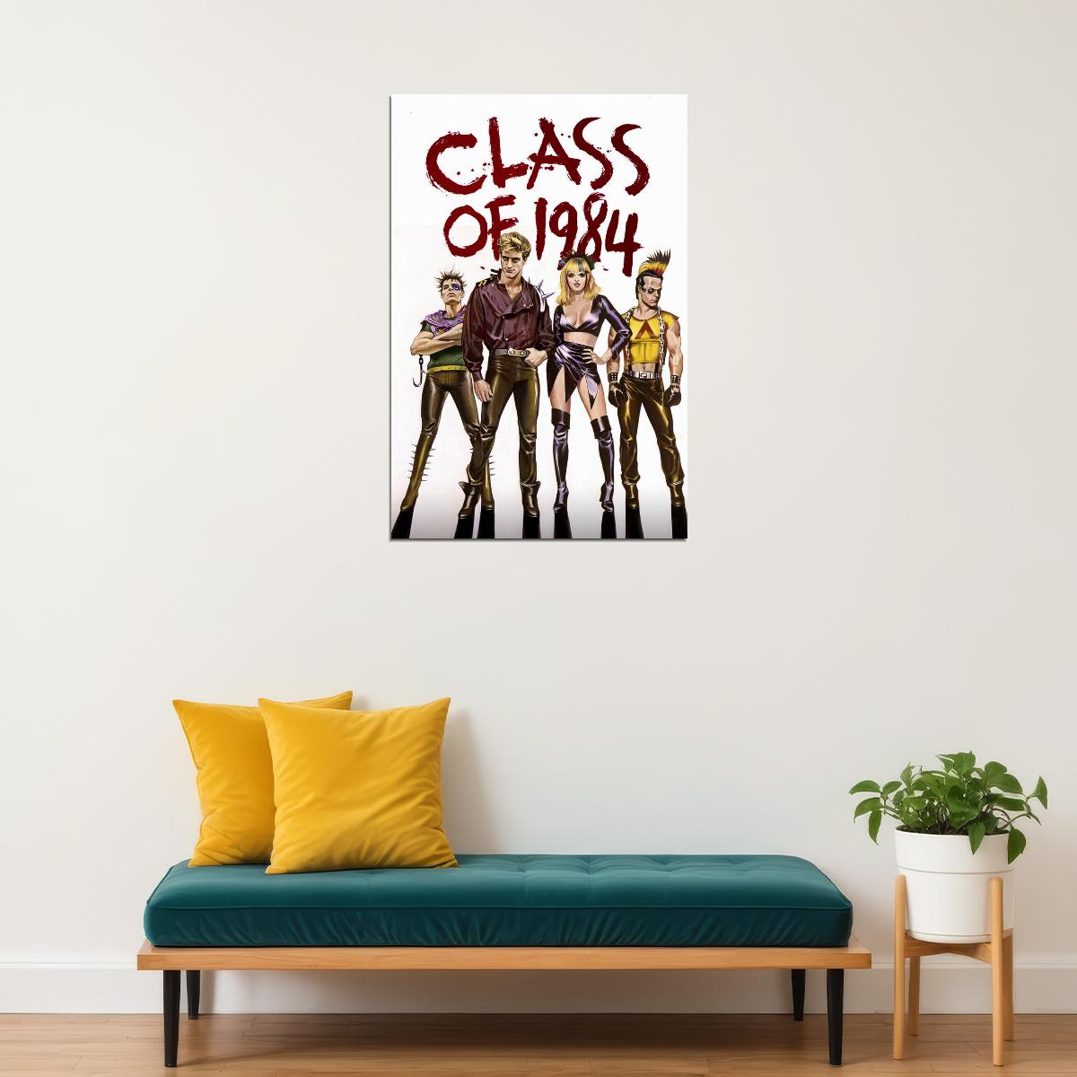 Class Of 1984 Action Movie Poster Wall Art Print Home Wall Decor - xonomax