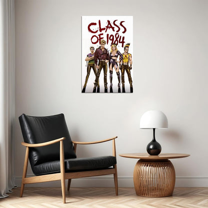 Class Of 1984 Action Movie Poster Wall Art Print Home Wall Decor - xonomax