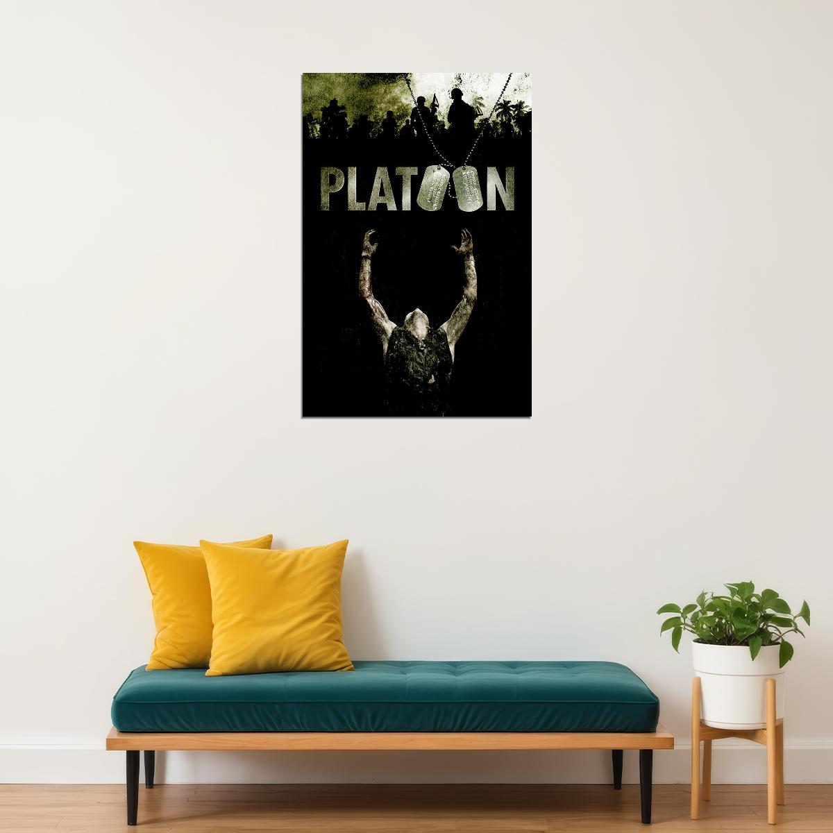 Platoon Action Movie Poster Wall Art Print Home Wall Decor - xonomax