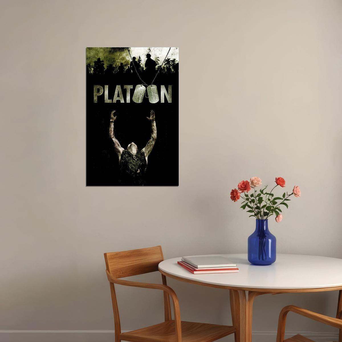 Platoon Action Movie Poster Wall Art Print Home Wall Decor - xonomax
