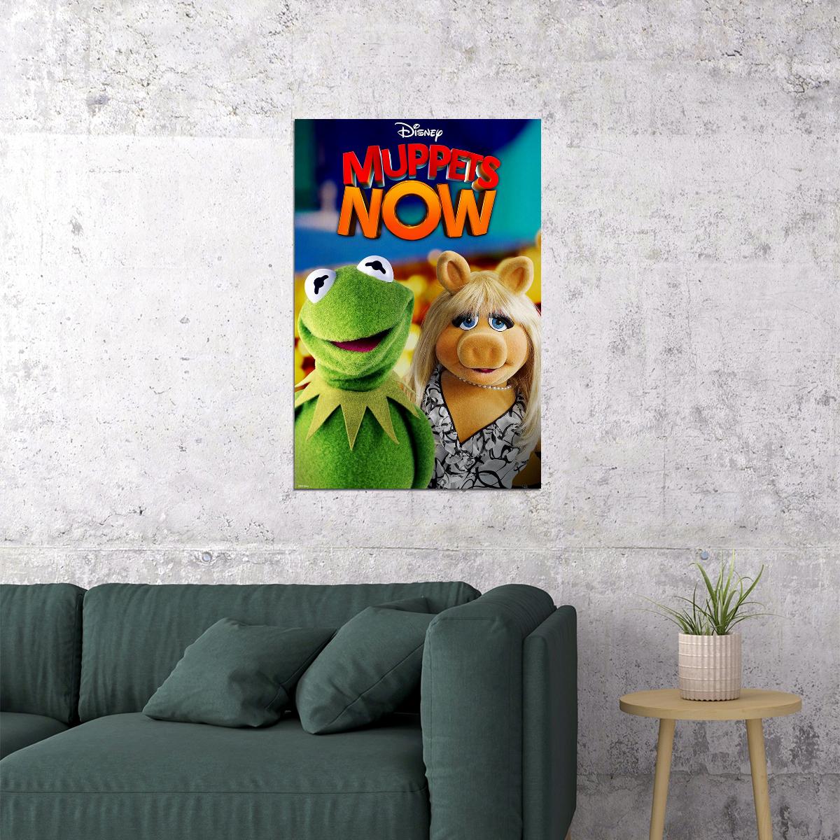 Muppets Now Animation Movie Poster Wall Art Print Home Wall Decor