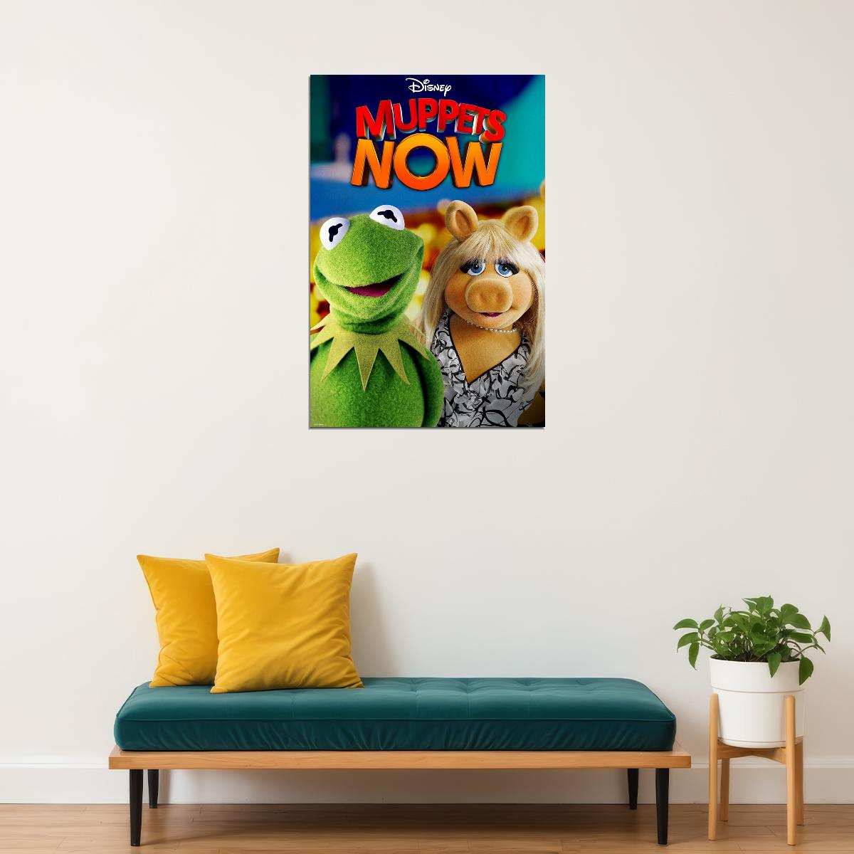 Muppets Now Animation Movie Poster Wall Art Print Home Wall Decor