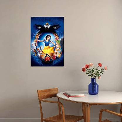 Snow White Animation Movie Poster Wall Art Print Home Wall Decor - xonomax