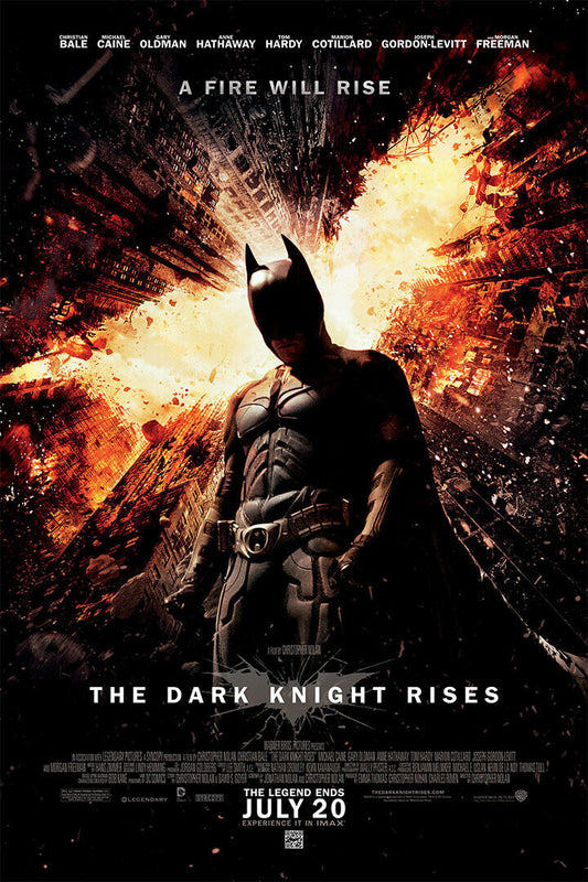 The Dark Knight Rises Action Poster Wall Art Print Home Wall Decor - xonomax