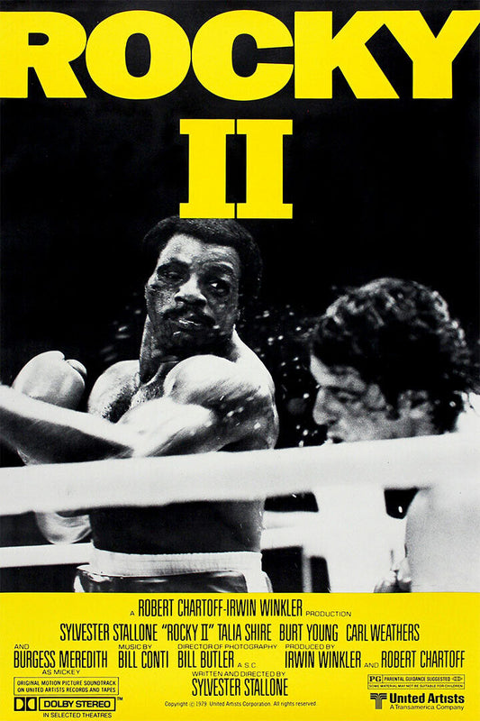 Rocky 2 Sport Box Movie Poster Wall Art Print Home Wall Decor