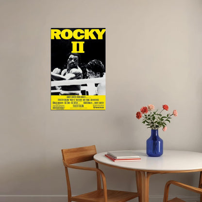 Rocky 2 Sport Box Movie Poster Wall Art Print Home Wall Decor