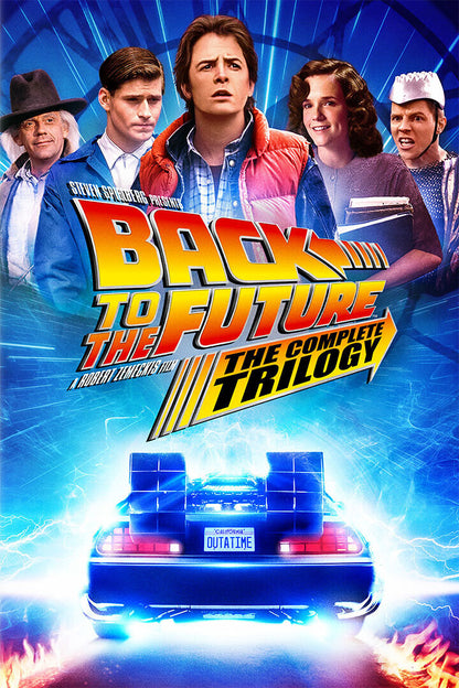 Back To The Future The Complete Poster Wall Art Print Home Wall Decor - xonomax