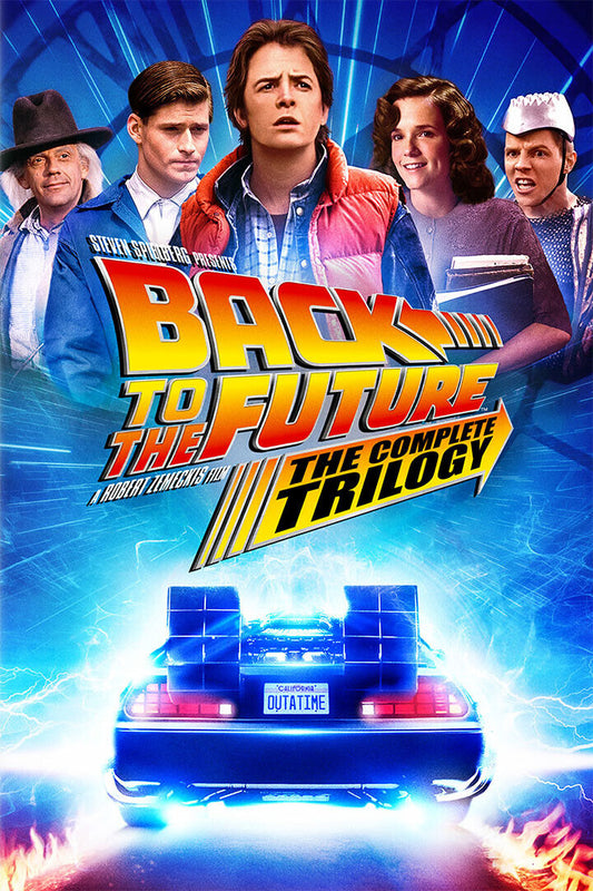 Back To The Future The Complete Poster Wall Art Print Home Wall Decor - xonomax