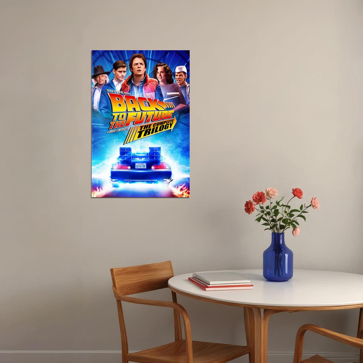 Back To The Future The Complete Poster Wall Art Print Home Wall Decor - xonomax