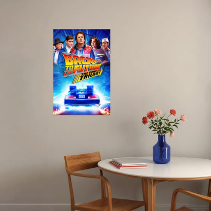 Back To The Future The Complete Poster Wall Art Print Home Wall Decor - xonomax