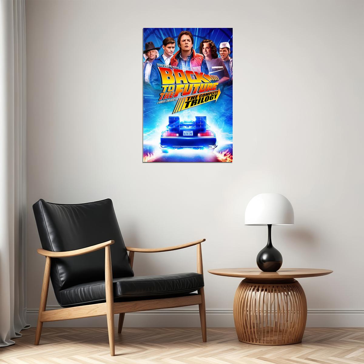 Back To The Future The Complete Poster Wall Art Print Home Wall Decor - xonomax