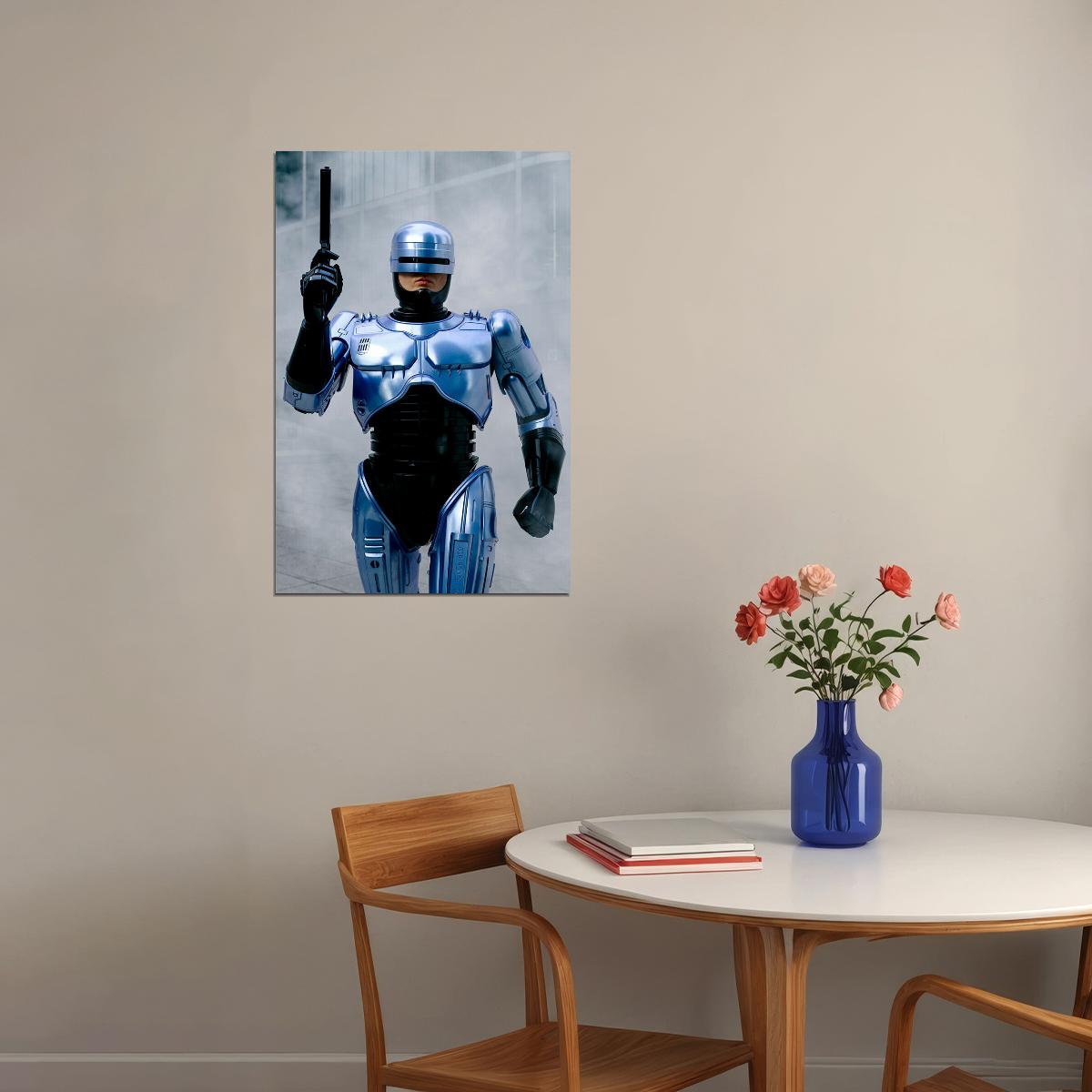 Robocop Action Movie Poster Wall Art Print Home Wall Decor