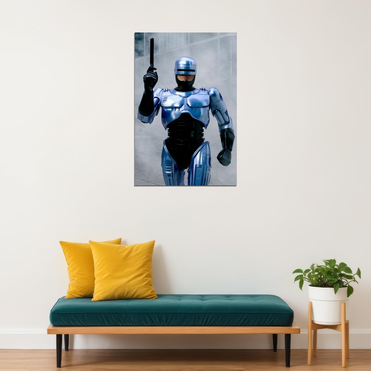 Robocop Action Movie Poster Wall Art Print Home Wall Decor