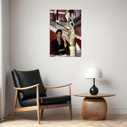 Scarface Mafia Gangster Movie Poster Wall Art Print Home Wall Decor