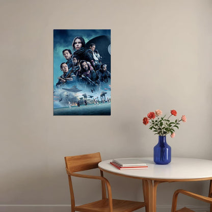 Rogue One A Star Wars Story Movie Poster Wall Art Print Home Wall Decor